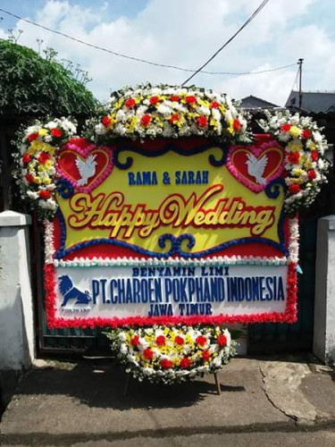 Karangan Bunga Pernikahan  di Bungo